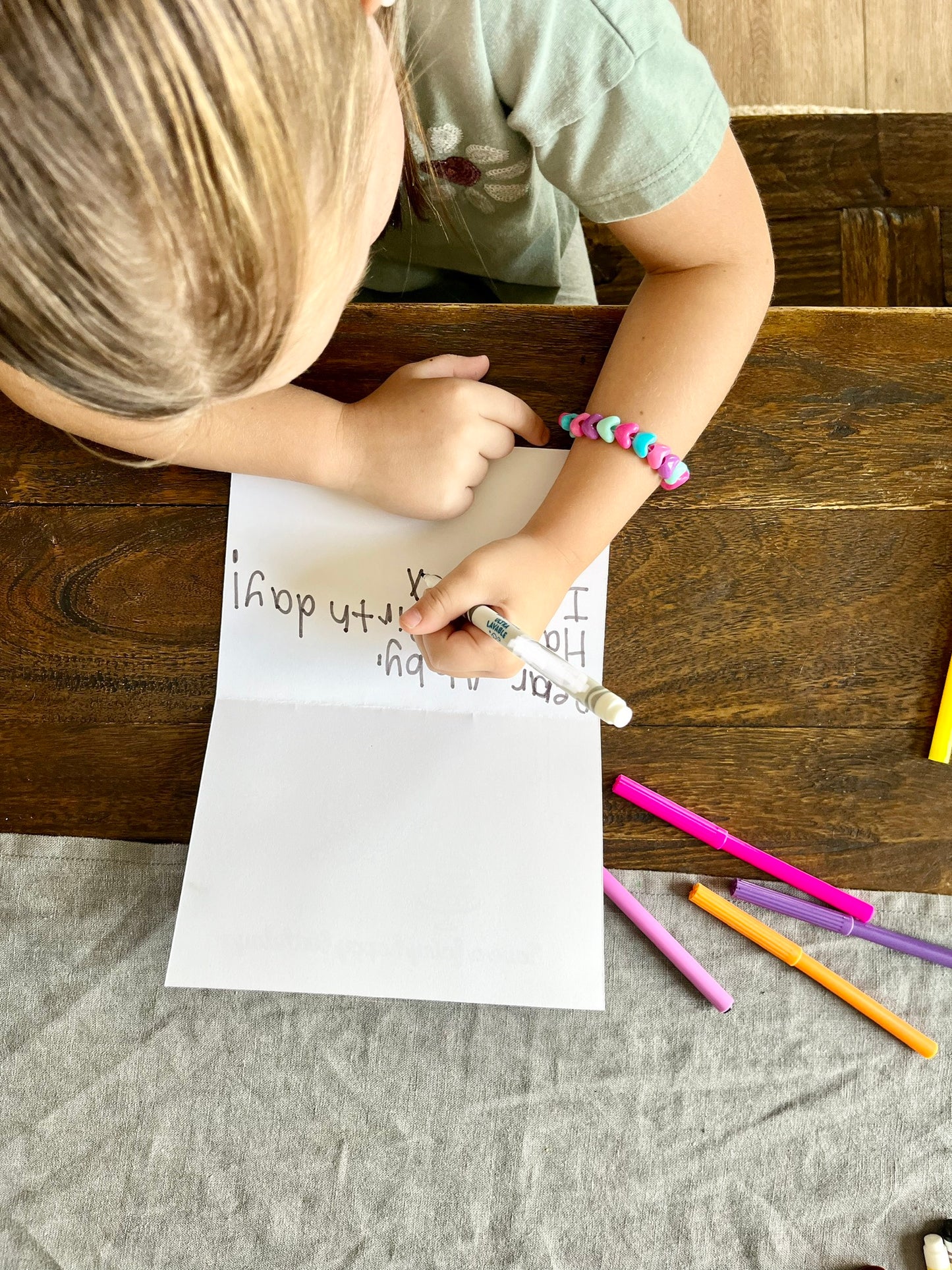 Confetti Coloring Birthday Card