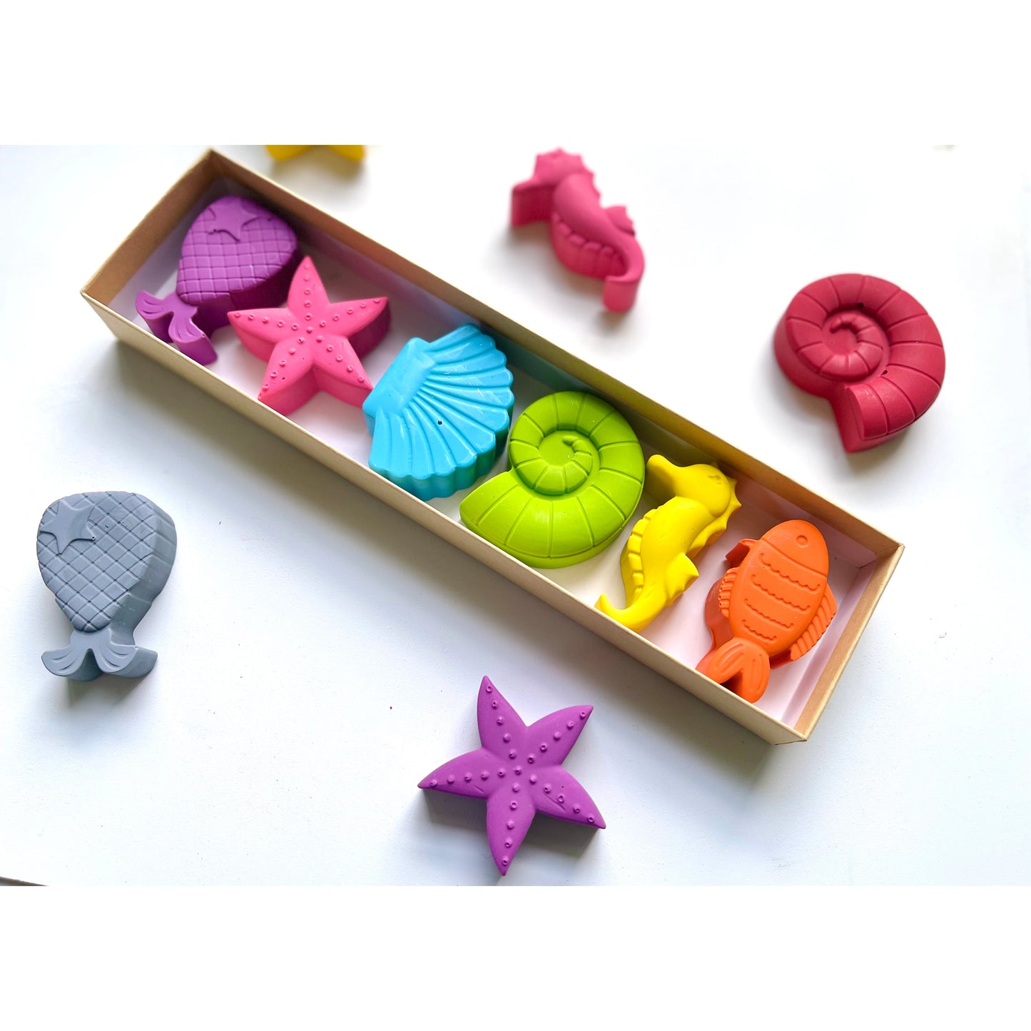 Mermaid Crayons Gift Box