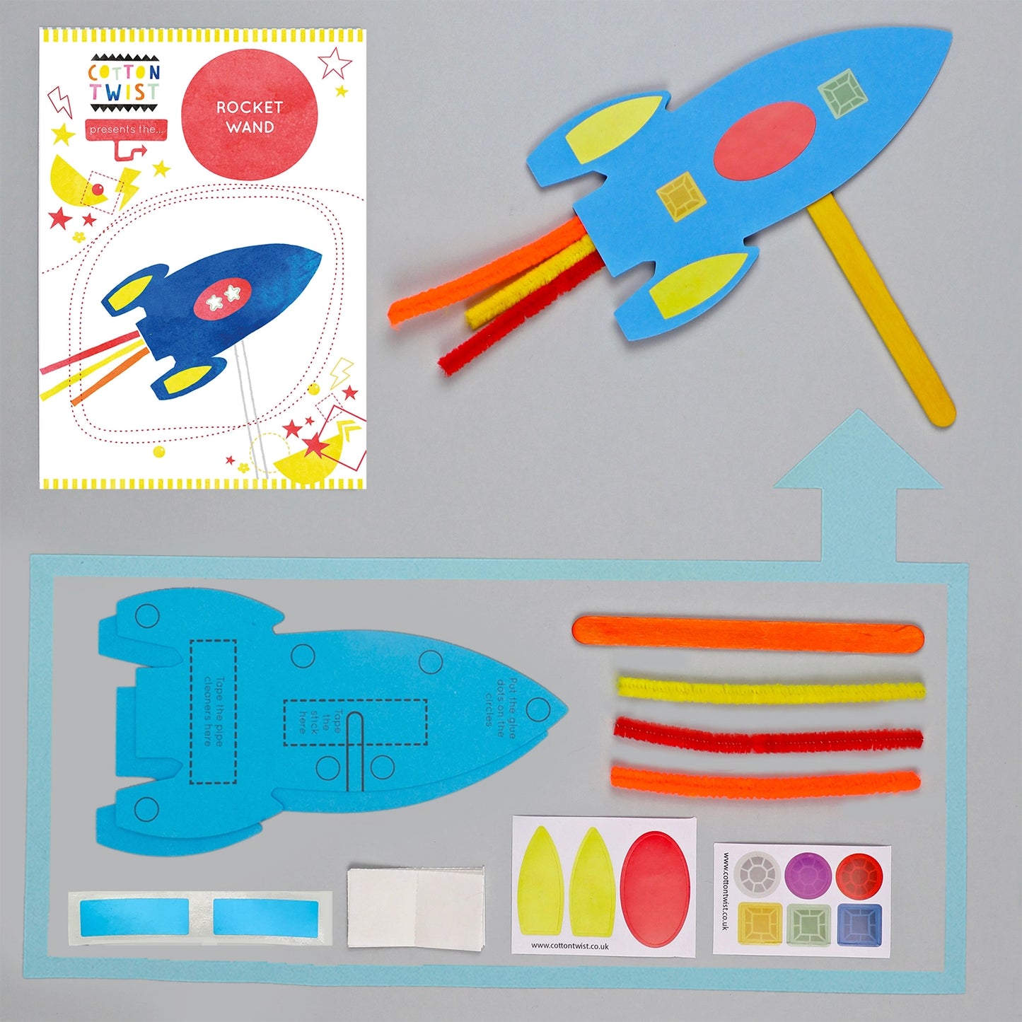 Make Your Own Rocket Wand