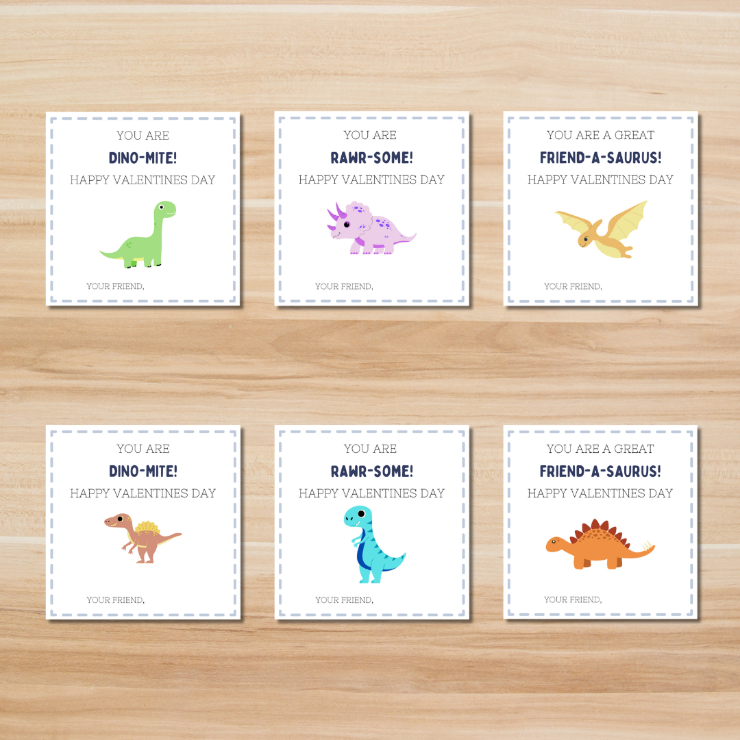 Printable Dinosaur Valentine Joyful Play Printable Dinosaur Valentine Joyful Play