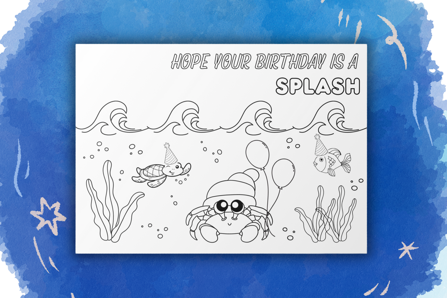 6 Themed Birthday Card Bundle | Digital Download